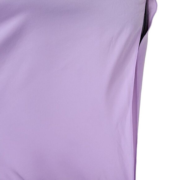 ASOS Cover Up Top Size 16 Lavender Cold Shoulder Batwing Sleeve Oversized - Picture 2 of 10